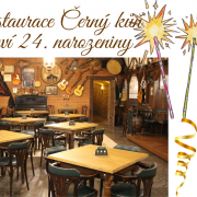 Restaurace Černý kůň slav 24.narozeniny